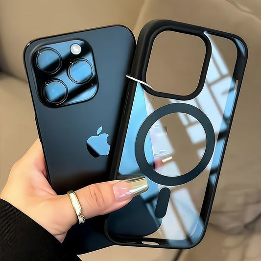 Premium Transparent Phone Case (with Magnetic Function)