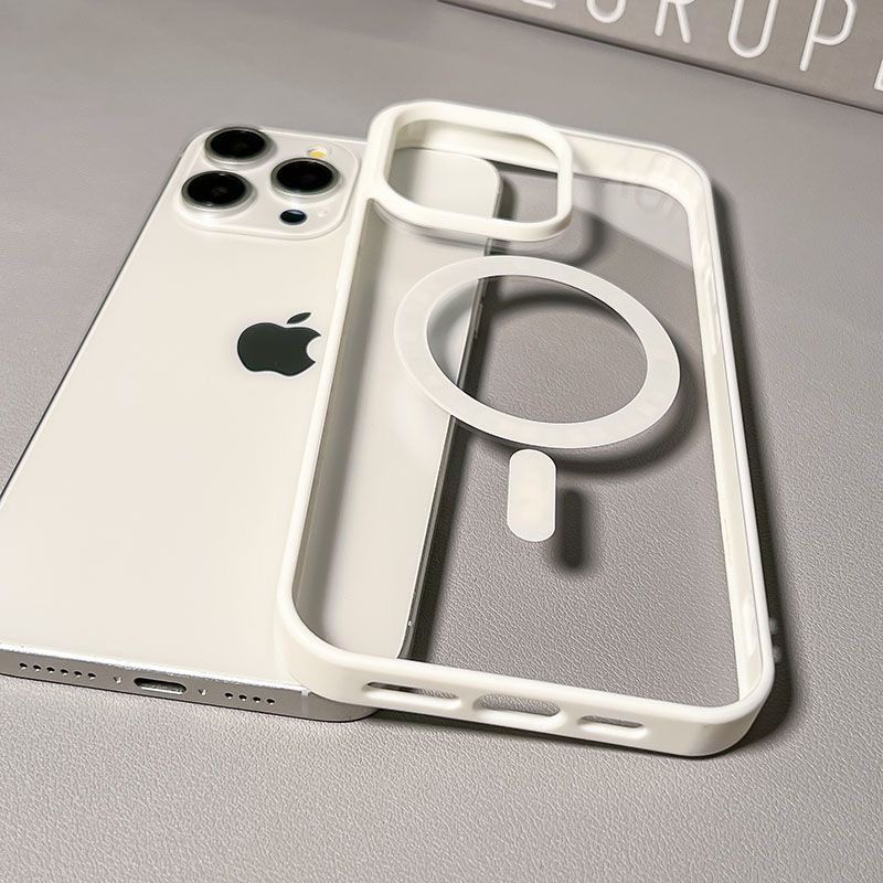Premium Transparent Phone Case (with Magnetic Function)