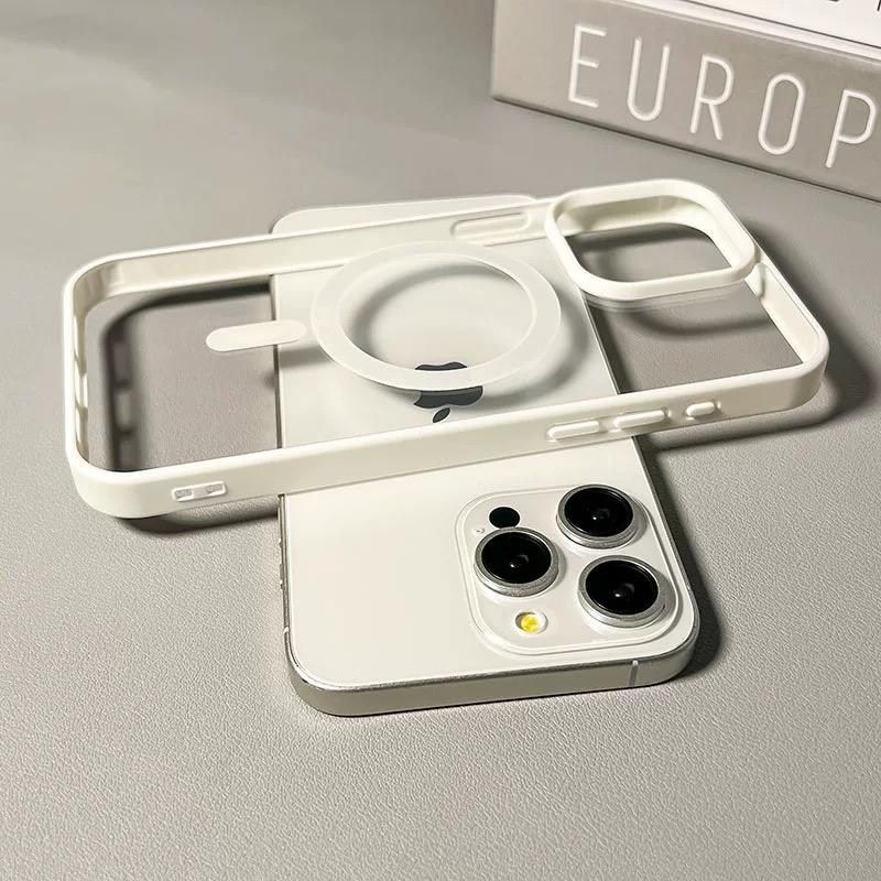 Premium Transparent Phone Case (with Magnetic Function)