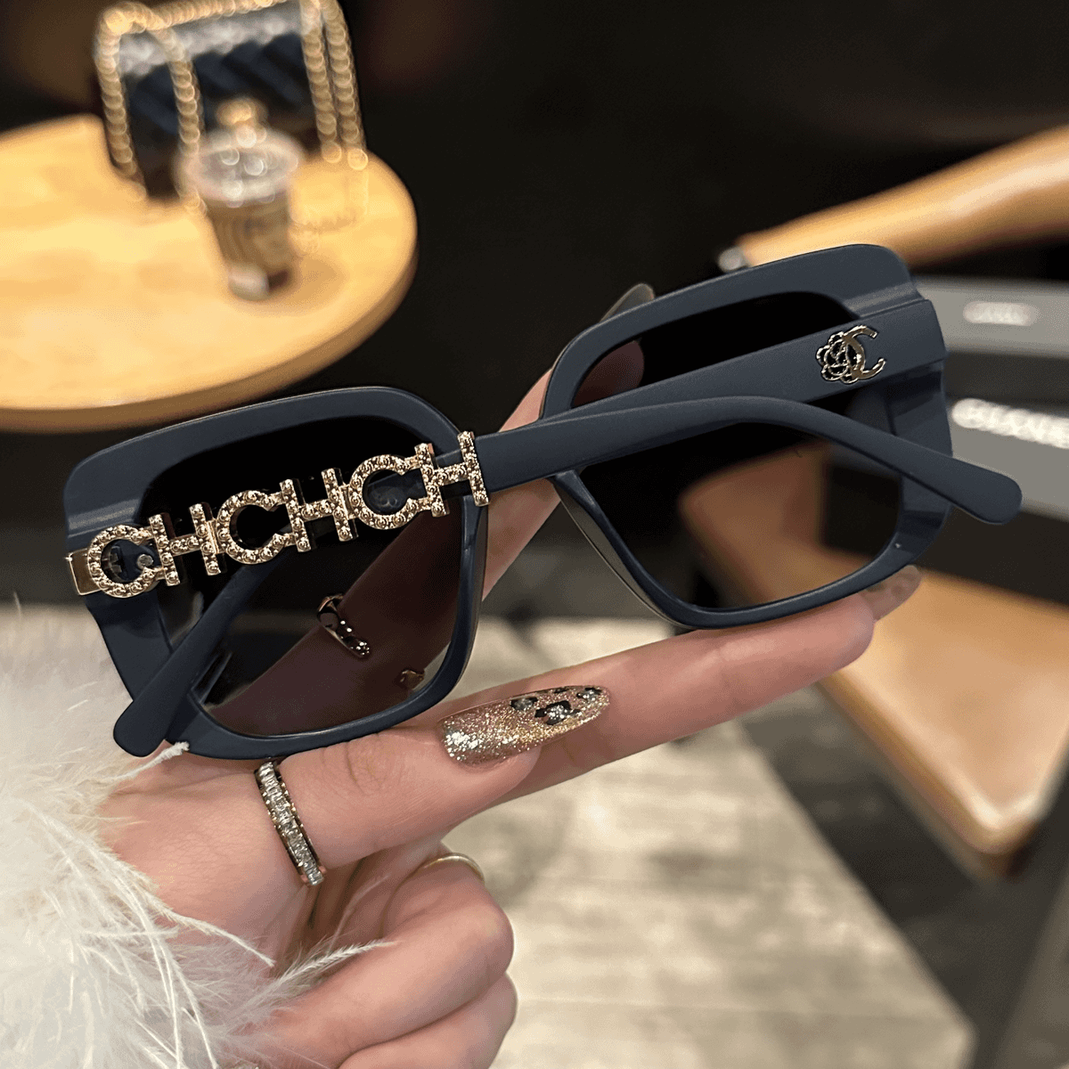 Lunettes de soleil polarisées HD de luxe personnalisées pour les femmes - Protection UV pour la conduite et les voyages