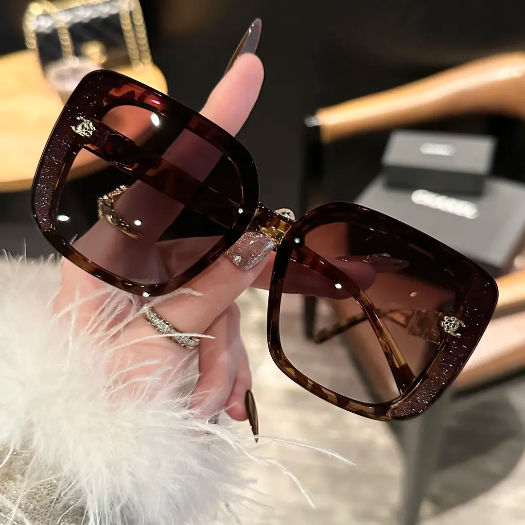 Lunettes de soleil polarisées HD de luxe personnalisées pour les femmes - Protection UV pour la conduite et les voyages
