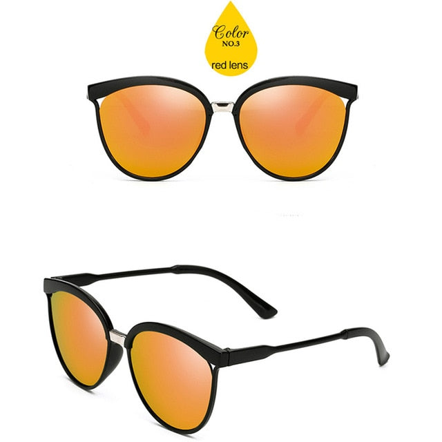Leonlion Candies Brand Designer Cat Eye Solbriller Kvinner Luksusplast Solbriller Klassisk Retro Outdoor Oculos de Sol Gafas