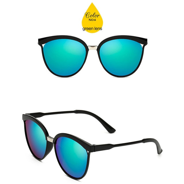 Leonlion Candies Brand Designer Cat Eye Solbriller Kvinner Luksusplast Solbriller Klassisk Retro Outdoor Oculos de Sol Gafas
