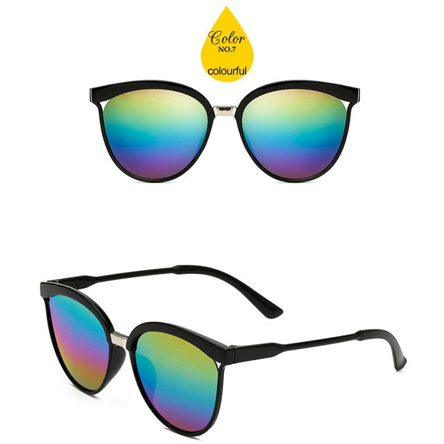 Leonlion Candies Brand Designer Cat Eye Solbriller Kvinner Luksusplast Solbriller Klassisk Retro Outdoor Oculos de Sol Gafas