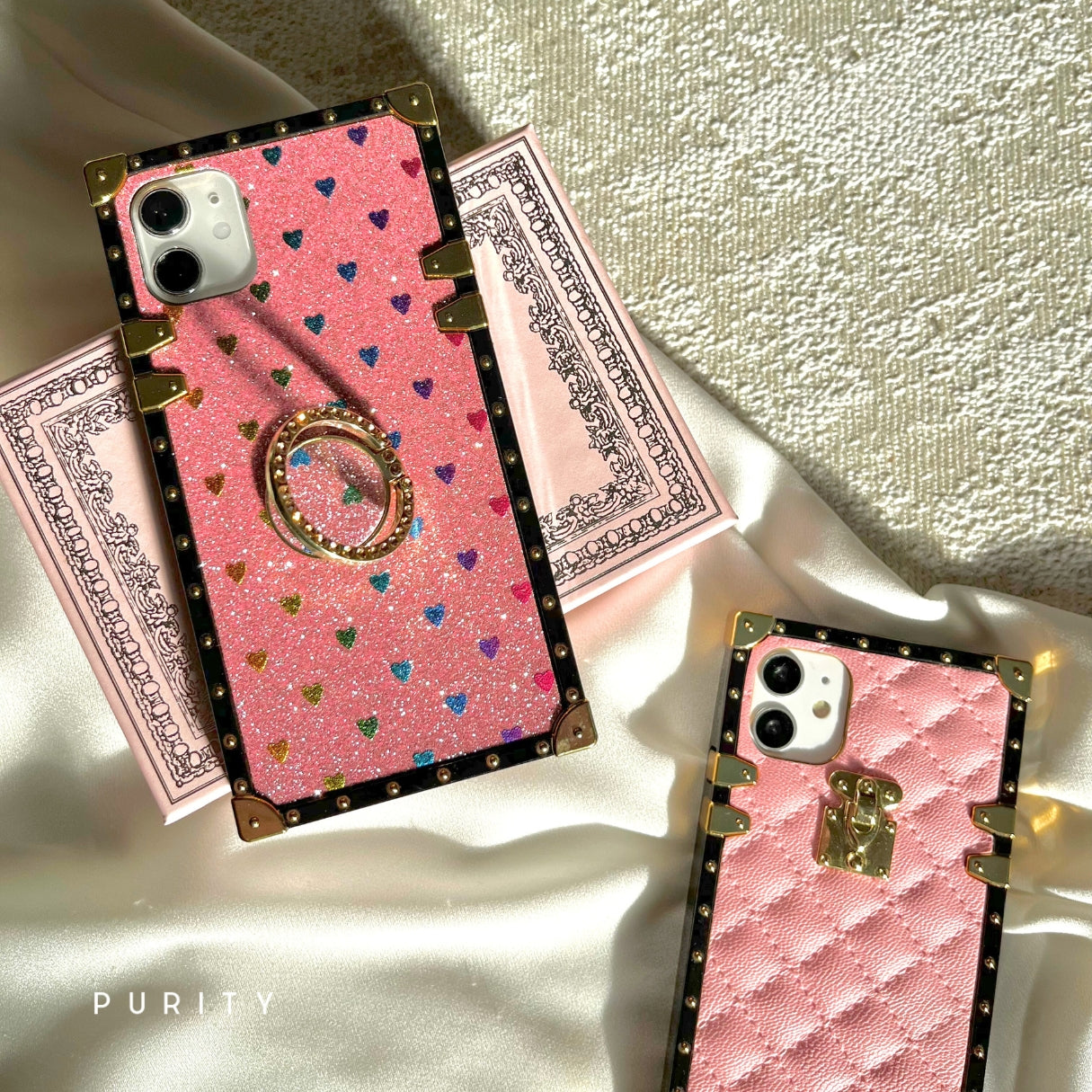 Case Samsung avec une "tendresse" en anneau