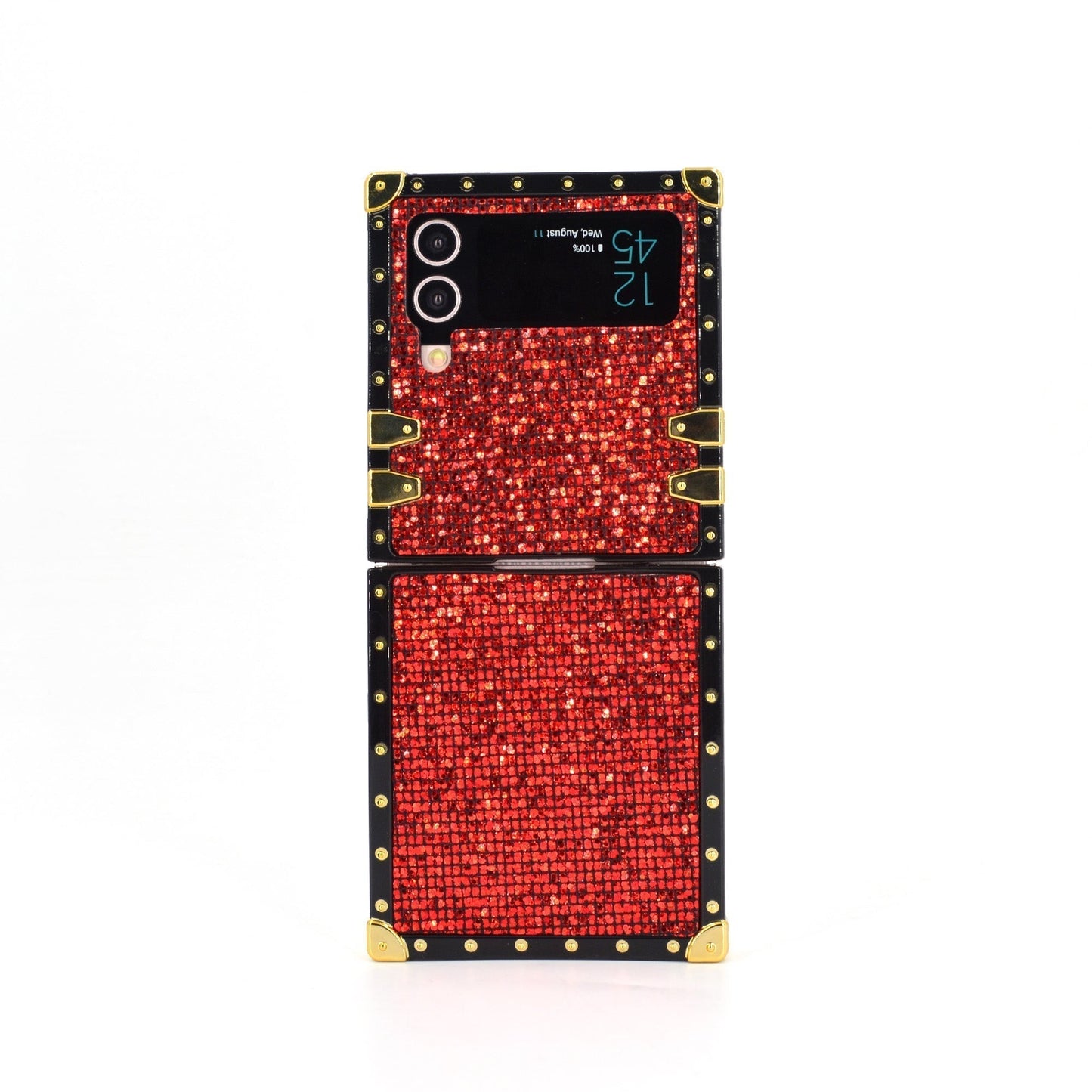 三星Galaxy Z Flip6/5/4/3 5G正方形盒“ Ruby”