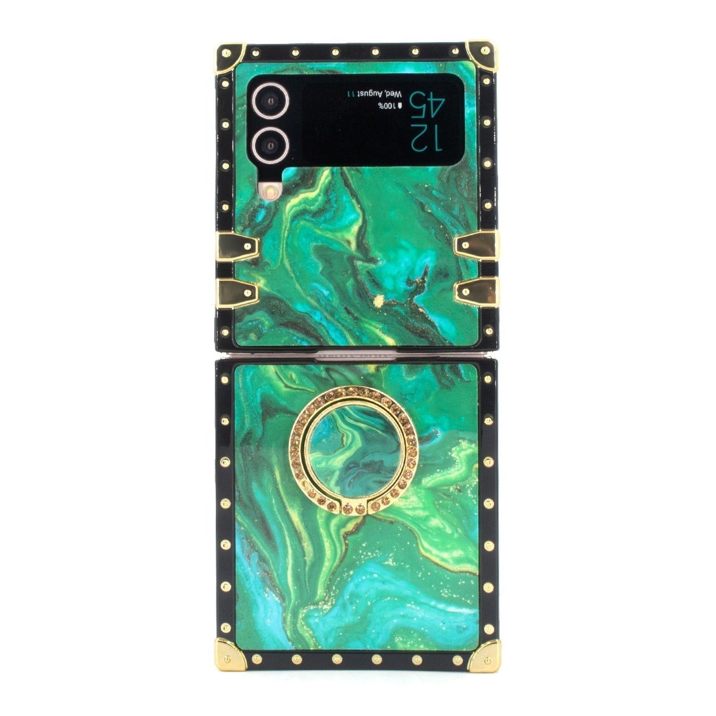 Samsung Galaxy Z Flip6/5/4/3 5G Custodia quadrata "Anello Isabis"