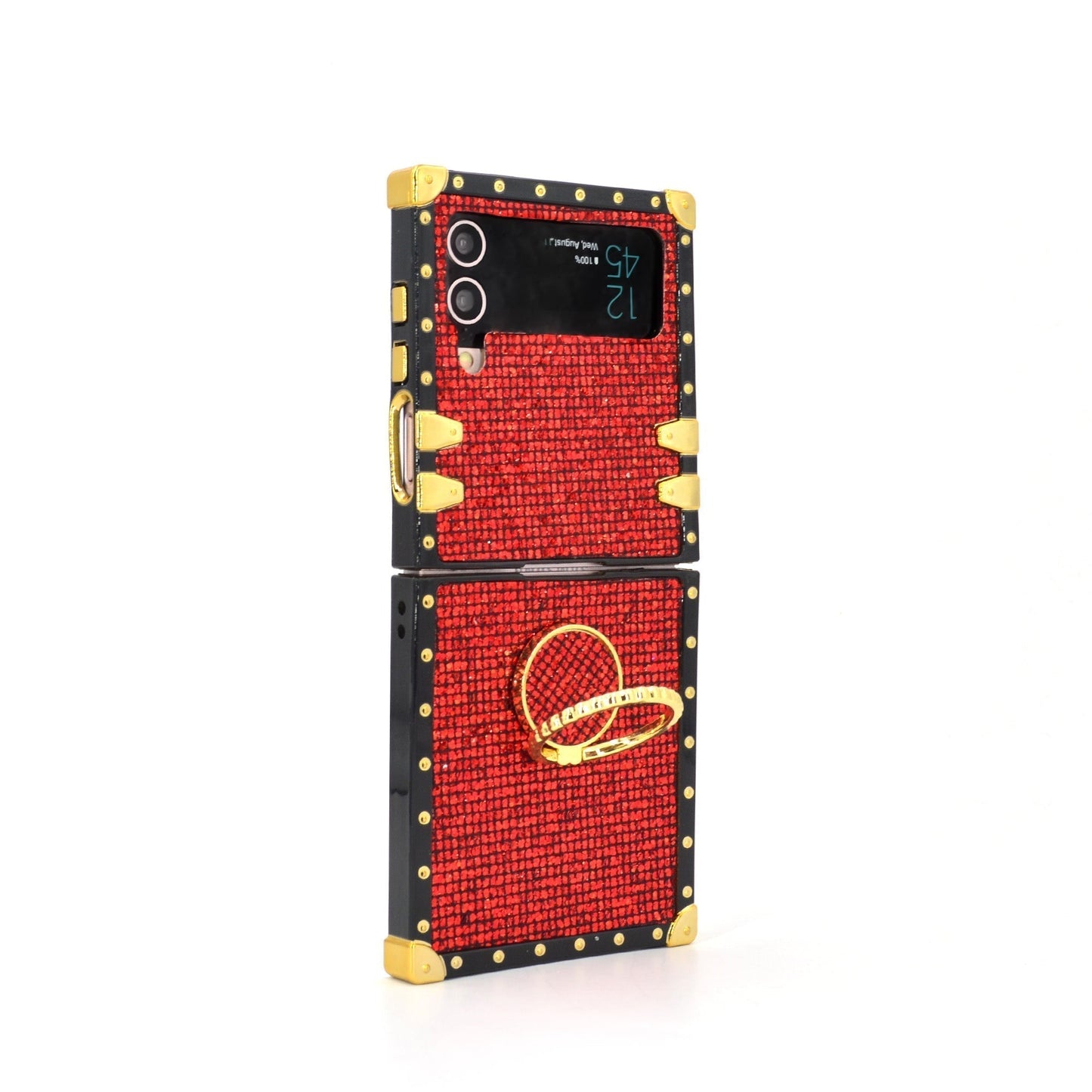 Samsung Galaxy Z Flip6/5/4/3 5G مربع العلبة "Ruby Ring"