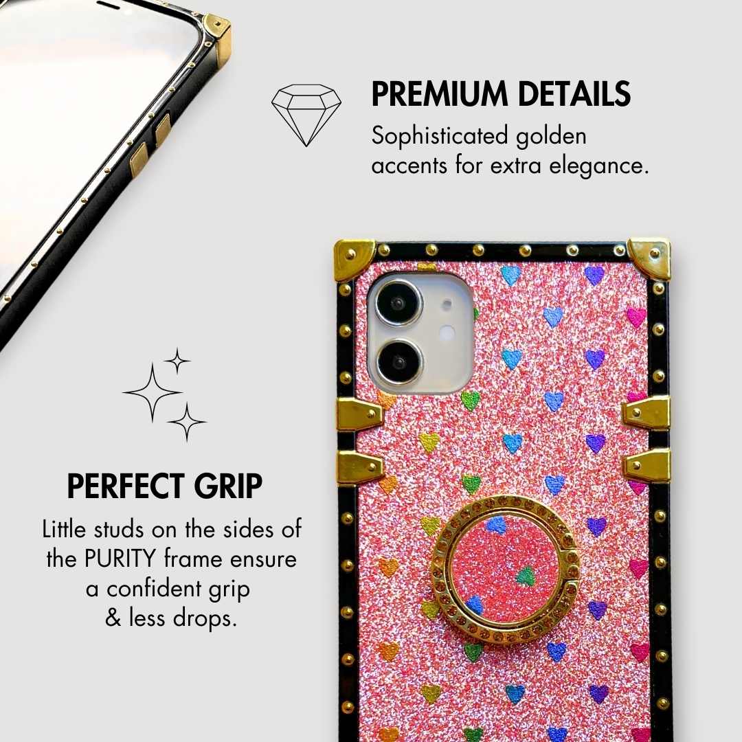 Case Samsung avec une "tendresse" en anneau